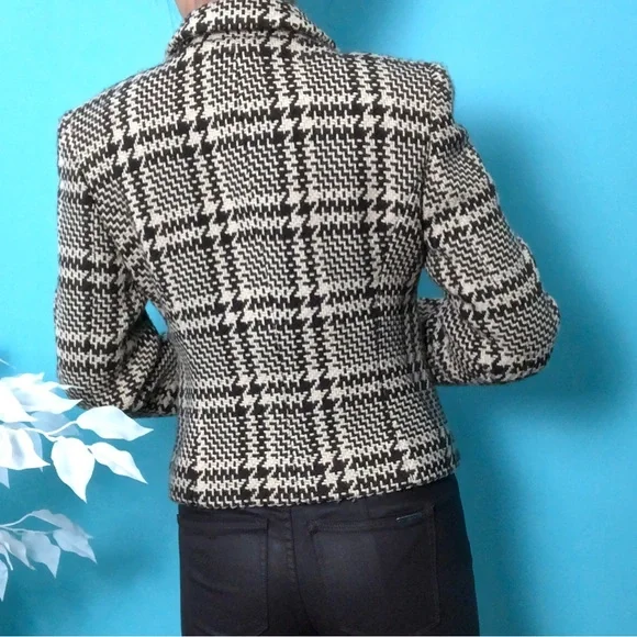 I.N.C. Women Tweed Wool Jacket - Picture 3 of 8